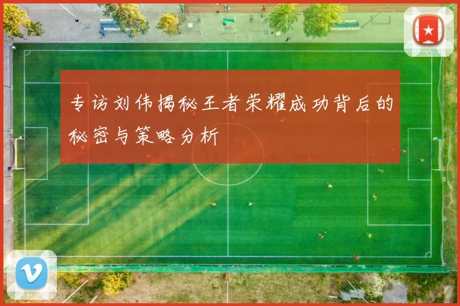 专访刘伟揭秘王者荣耀成功背后的秘密与策略分析